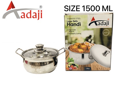 Aadaji Handi with Glass Lead